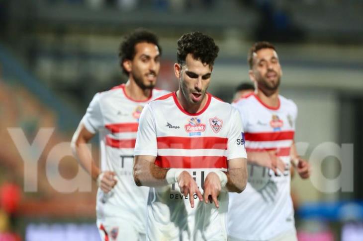 احتفال زيزو نجم الزمالك